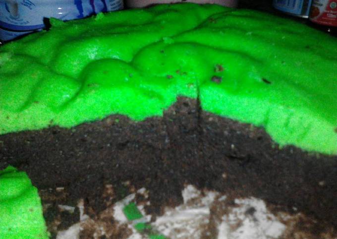 Resep Brownies pandan kukus Anti Gagal