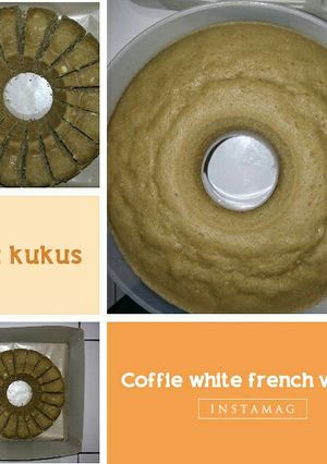 Foto resep Bolu kukus coffie white french vanilla 😍😍😍