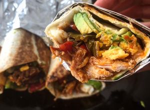 Foto principal de Burritos picantes de pollo deshilachado