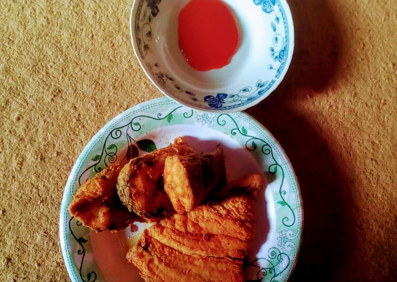 Spicy fried fish