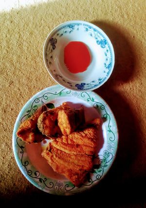 A picture of Spicy fried fish.