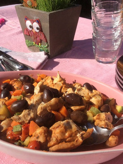 Una foto de Mi primera receta: pollo al horno con vegetales