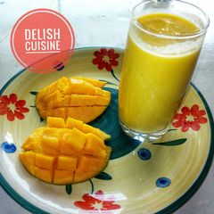 A picture of Mango lassi.