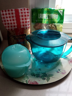 Una foto de Cocer pasta en microondas con Jarra Microcook de Tupperware