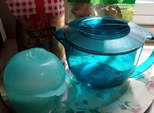 Foto principal de Cocer pasta en microondas con Jarra Microcook de Tupperware