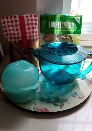 Una foto de Cocer pasta en microondas con Jarra Microcook de Tupperware