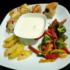 ચીઝ ફોનડયુ (Cheese Fondue Recipe In Gujarati)-レシピのメイン写真