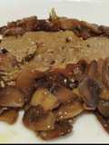 Fettine di Maiale con Funghi Portobello al Forno
