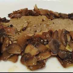 Fettine di Maiale con Funghi Portobello al Forno-レシピのメイン写真