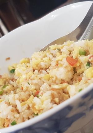 Hình của món Cơm chiên trộn trứng đơn giản.