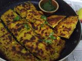 व्हेजिटेबल पॅन केक (हांडवो) (Vegetable Pancake Recipe In Marathi)