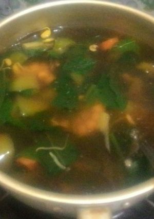 Foto resep Sayur bening daun katuk