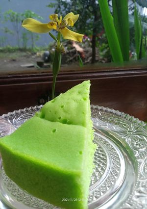 Foto resep Bolu Kukus Pondan Simple Yummy 🤩 Tanpa Mixer