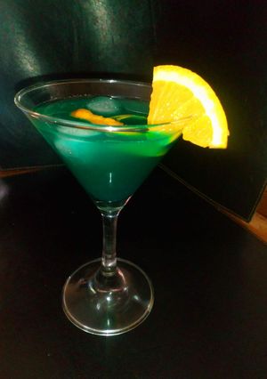 Una foto de Atomic green