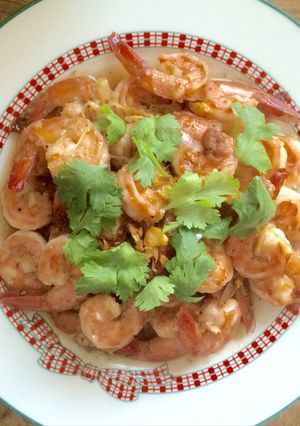 รูปของ กุ้งทอดกระเทียมพริกไทย