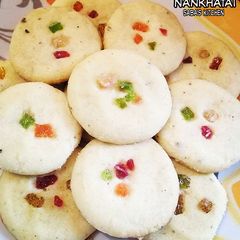 A picture of Nankhatai (Cookies).