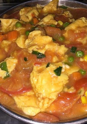 Foto resep Telur masak tomat 🥚🍅