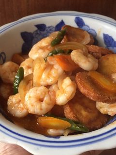 Foto resep Udang tofu saos padang