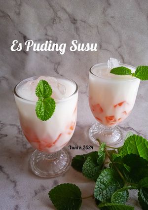 Foto resep Es Puding Susu