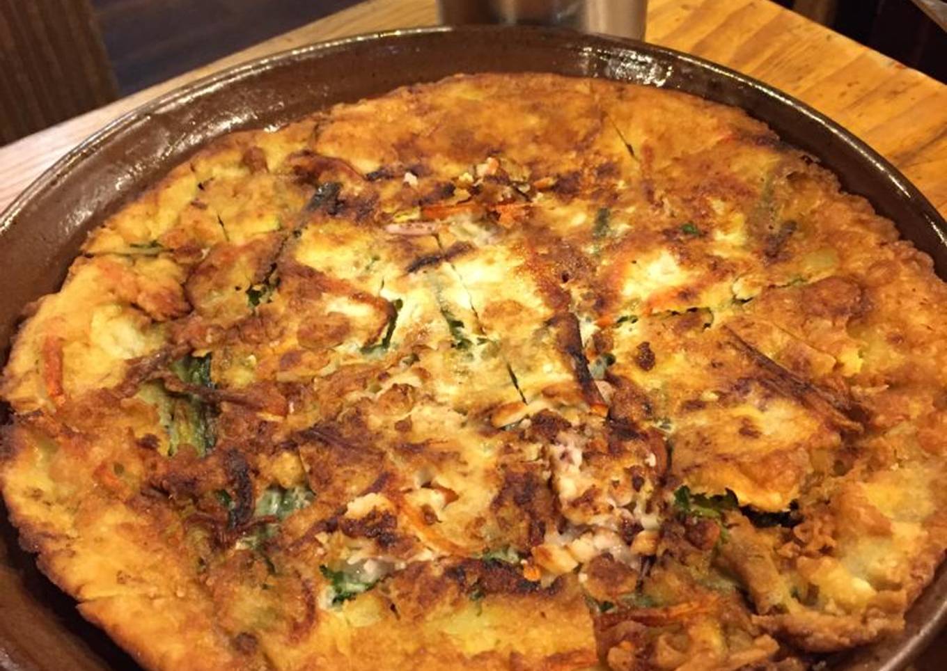 Korean Seafood Pancake