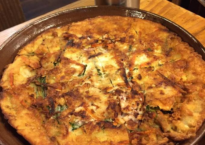 Step-by-Step Guide to Prepare Speedy Korean Seafood Pancake