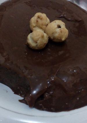 Foto resep Simple Chocofee Brownies Pudding