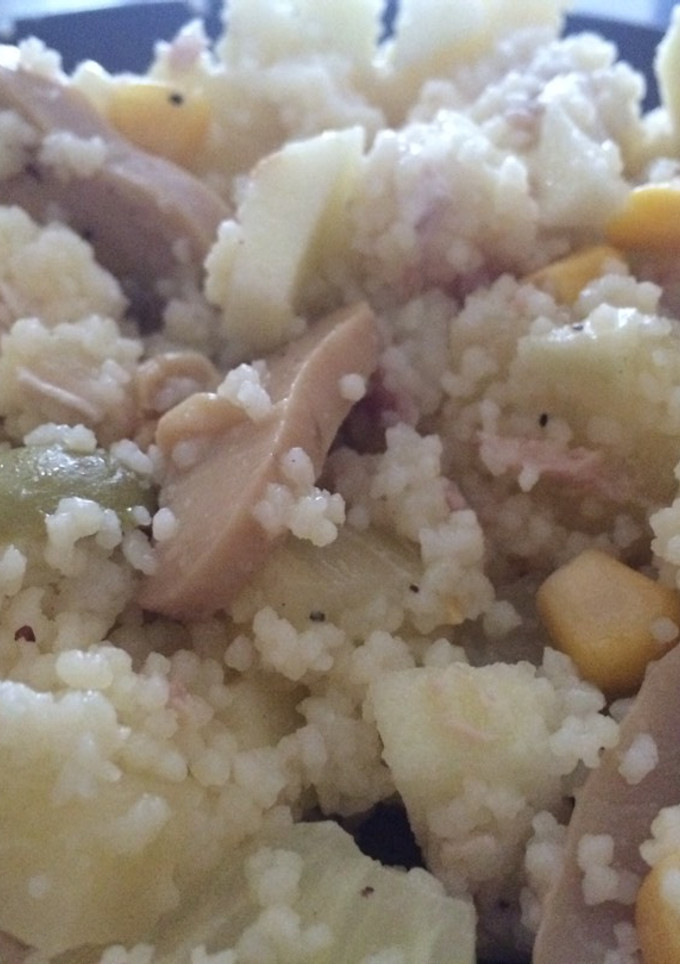 Una foto de Ensalada de cous - cous