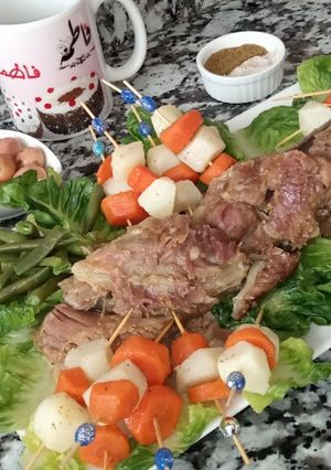 صورة لوصفة اللحم مشهي في طنجرة الضغط