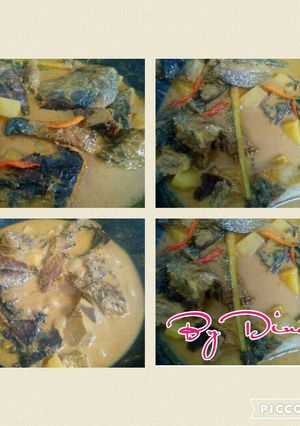 Foto resep Ikan Asap Santan Pedas