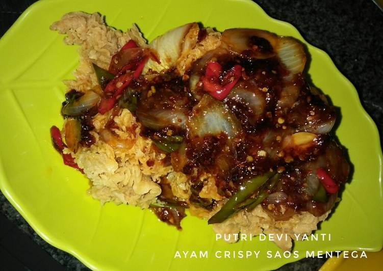 Langkah Mudah untuk meracik Ayam Crispy Saos Mentega, Lezat