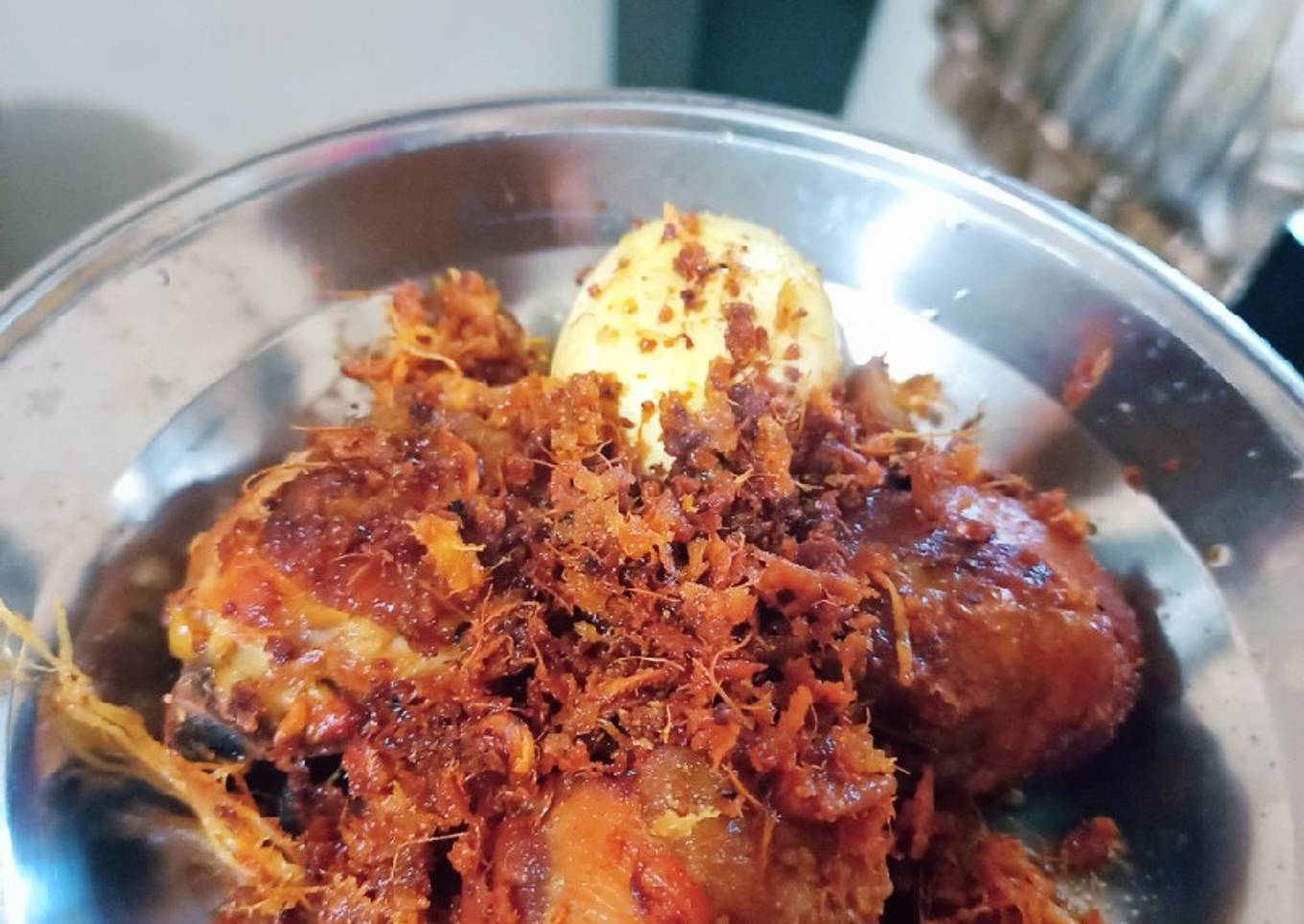 Ayam bumbu (ayam goreng lengkuas)