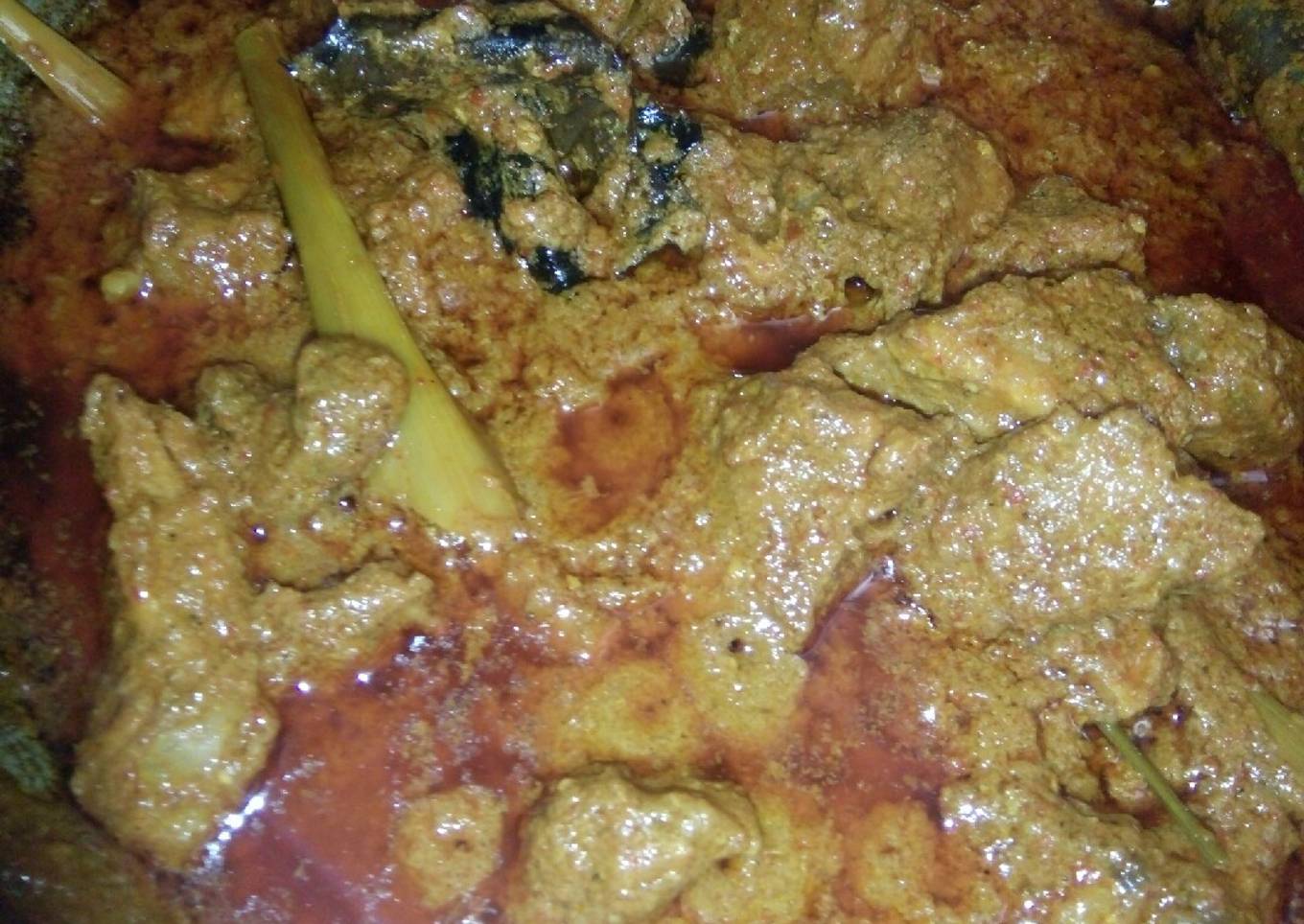 Rendang indofood plus😁