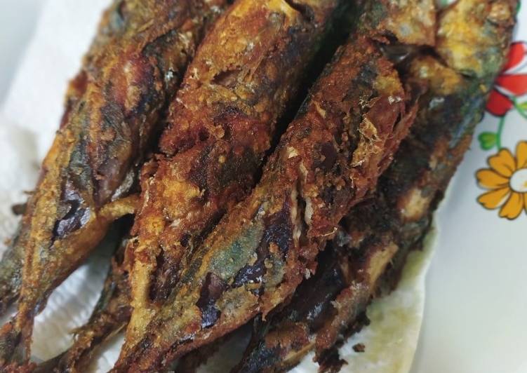 Simple Fried Sardine Fish 🎣