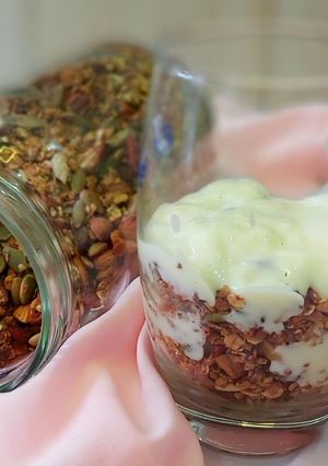 Hình của món Granola.