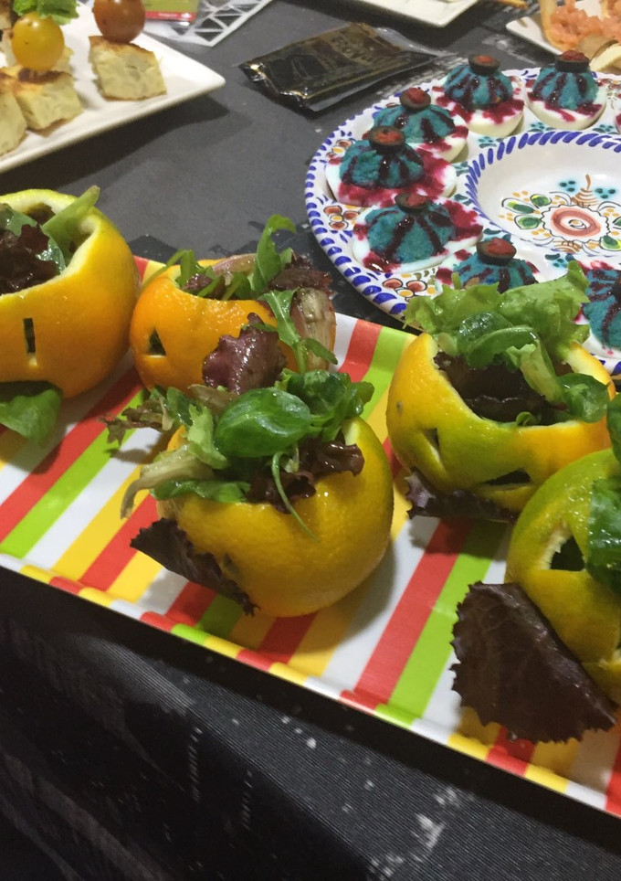 Una foto de Ensalada 🥗 de Halloween 👻