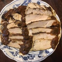 A picture of California Farm Cast Iron Chocolate Stewed Turkey.