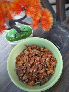 Foto resep Terong balado tempe teri
