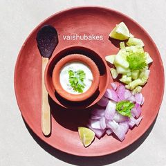 A picture of Mixed Vegetable Raita.