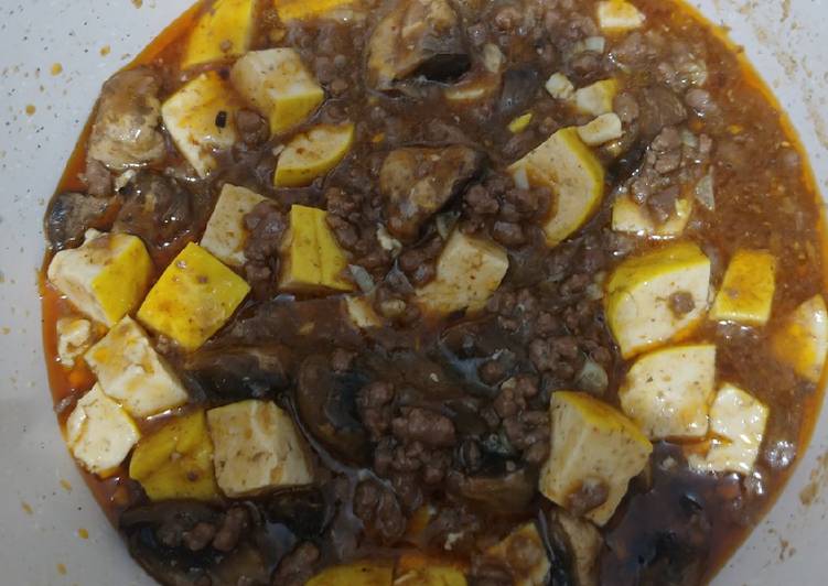 Resep: Mapo Tofu Jamur yang Gurih