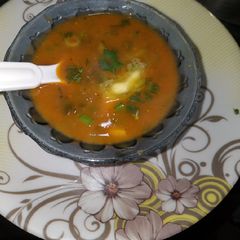 A picture of Tomato soup.