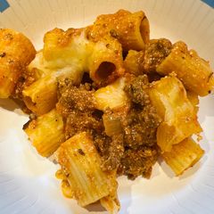 A picture of Beefy Ricotta Cheese Bake.