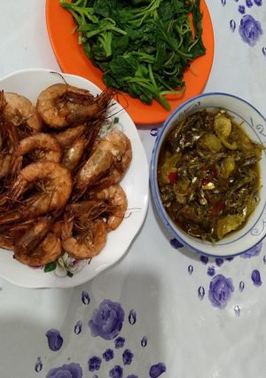 Foto resep Udang Goreng Asam