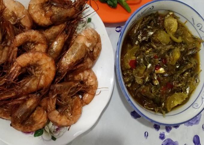 Udang Goreng Asam