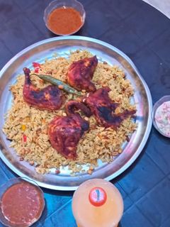 صورة لوصفة كبسة بالدجاج