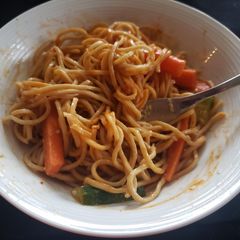 A picture of Asian Cold Noodle Salad.