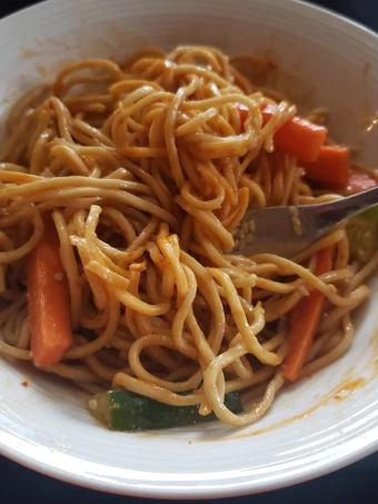 Simple Way Make Recipe Asian Cold Noodle Salad that is Perfect, Really Delicious}