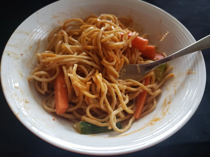 Simple Way Make Recipe Asian Cold Noodle Salad that is Perfect, Really Delicious}