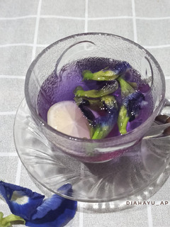 Foto resep Teh telang lemon