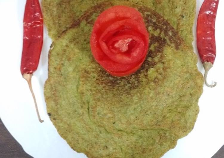 Recipe of Ultimate Moong Daal Chilla Dosa