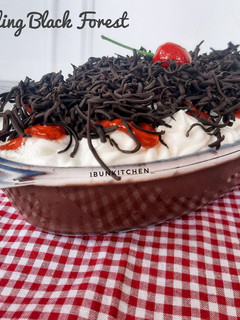 Foto resep 109. Puding Black Forest